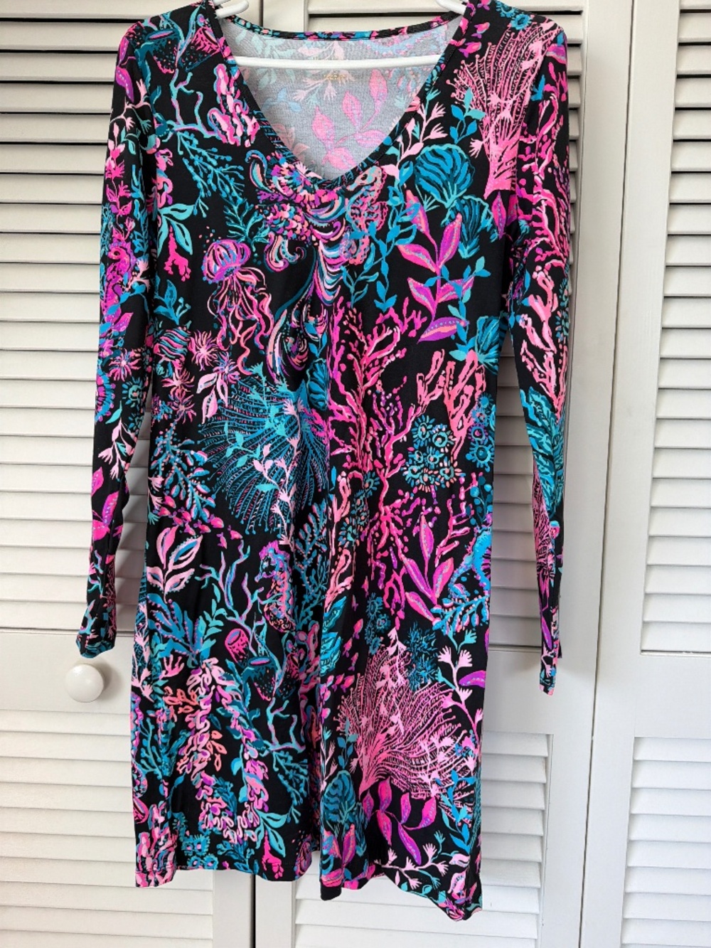 Lilly Pulitzer long sleeve t-shirt dress